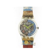 SWATCH Swatch People classic quarzo cassa e cinturino plastica colorata new